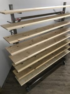 Stojan pro zrání sýrů 200x62