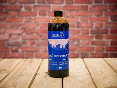 Přípravek pro hygienu vemene před dojením Euterwash, 1 l