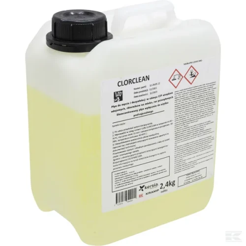 CLORCLEAN – zásaditý mycí a dezinfekční prostředek — 2,4 kg