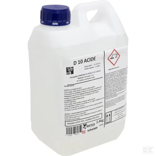 D10 ACIDE – kyselý čisticí a odvápnovací prostředek - 2,4 kg