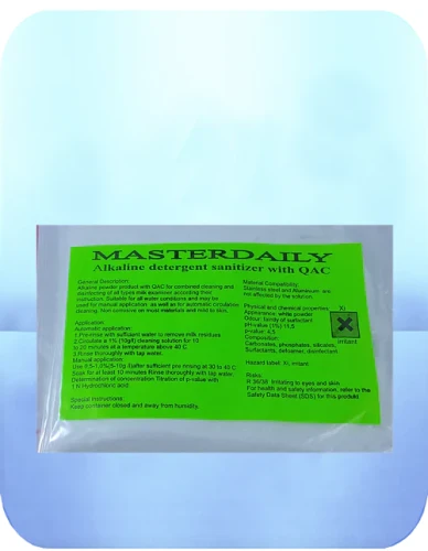 MASTERDAILY – alkalické čisticí roztok pro analyzátory mléka