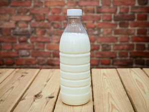PET láhev 1 l na mléko, jogurt, kefír (1000 ml)