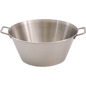 Ocelová vana, mísa s uchy (14,5 l / 21 l / 28 l)