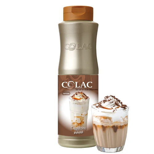 Cappuccino - poleva na zmrzlinu, vafle, dorty a dezerty