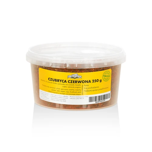 Červená čubrica (kbelík 250 g)
