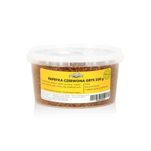 Červená paprika drť (kbelík 250 g)