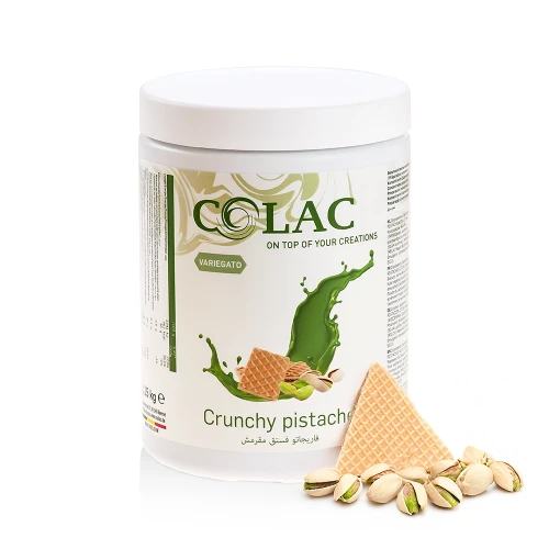 Křupavá Crunchy pistácie - Pasta Variegato do zmrzliny a dezertů - 1,15 kg