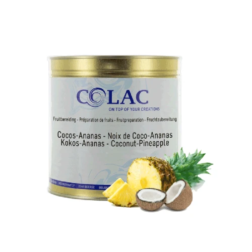 Ovocná náplň - kokos-ananas, 3 kg