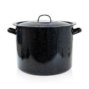 Smaltovaný hrnec 40 L s poklicí