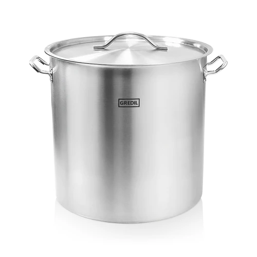 Profesionální ocelový gastronomický hrnec, 50,3 l