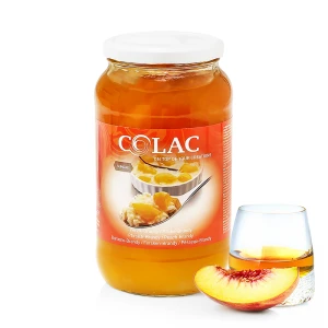 Broskev-Brandy - Sundae – prémiová ovocná poleva