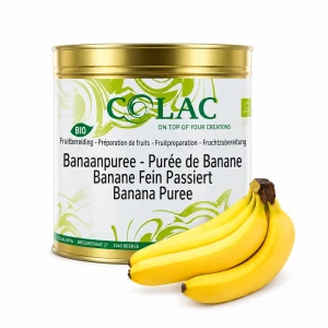 Banán - ovocná příprava BIO, ekologická, 3 kg