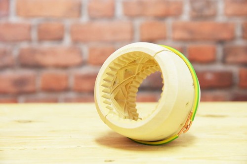 Dřevěná forma "oscypiorka" pro výrobu sýru oštěpok