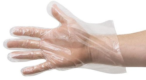 Jednorázové rukavice z polyetylenu (100 ks)